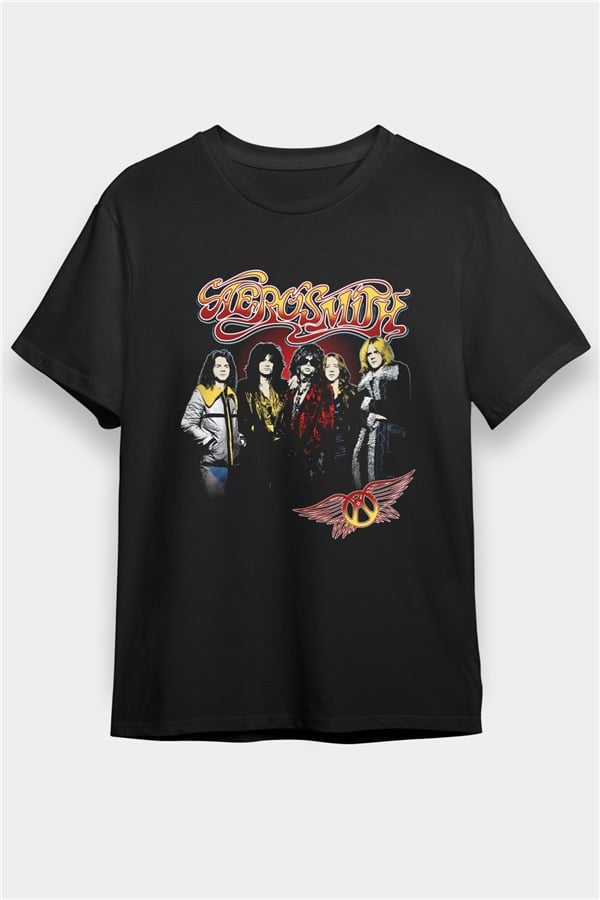 Aerosmith Black Unisex T-Shirt