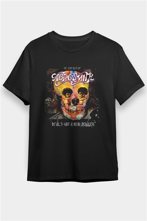 Aerosmith Black Unisex T-Shirt