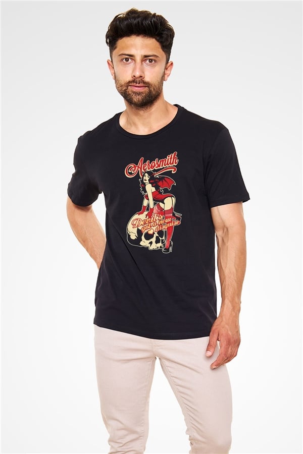 Aerosmith Black Unisex T-Shirt