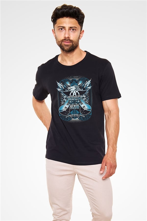 Aerosmith Black Unisex T-Shirt