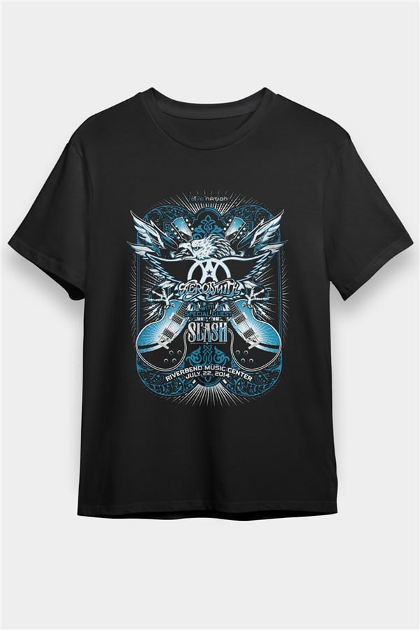 Aerosmith Black Unisex T-Shirt
