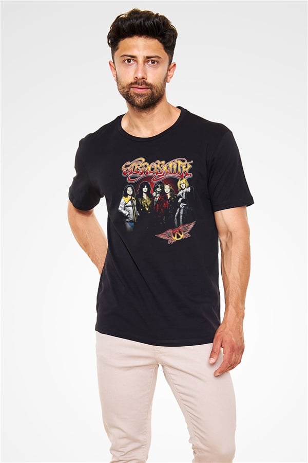Aerosmith Black Unisex T-Shirt