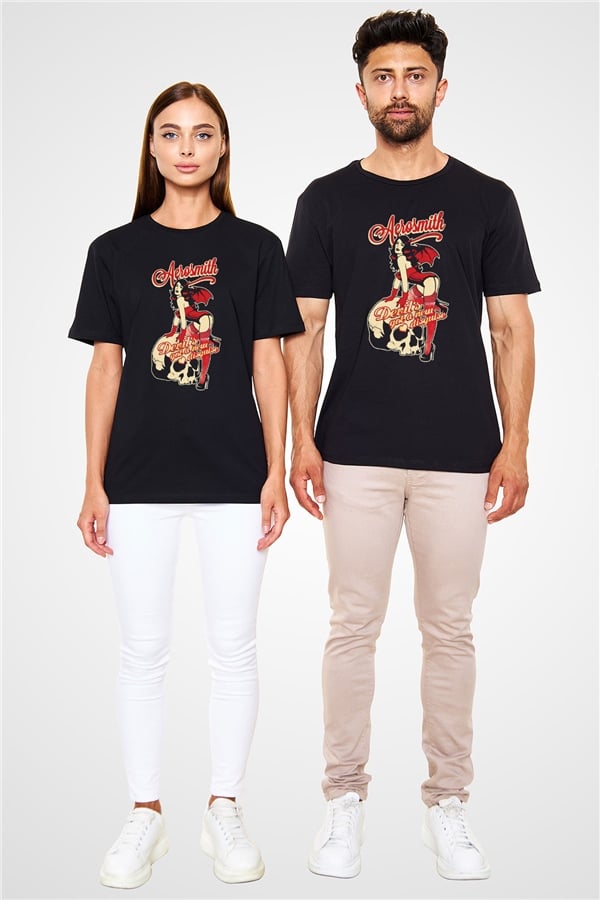 Aerosmith Black Unisex T-Shirt