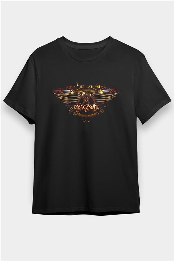 Aerosmith Black Unisex T-Shirt