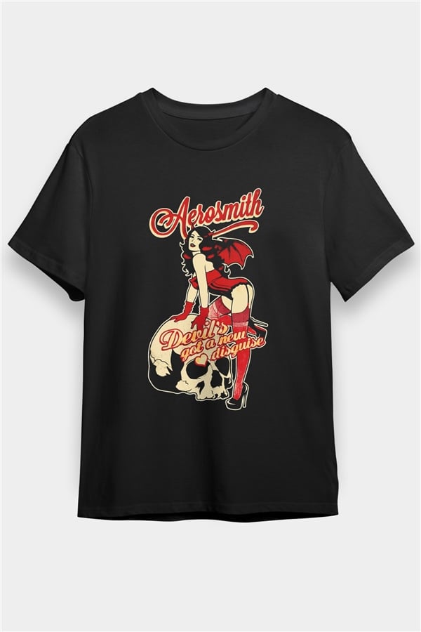 Aerosmith Black Unisex T-Shirt