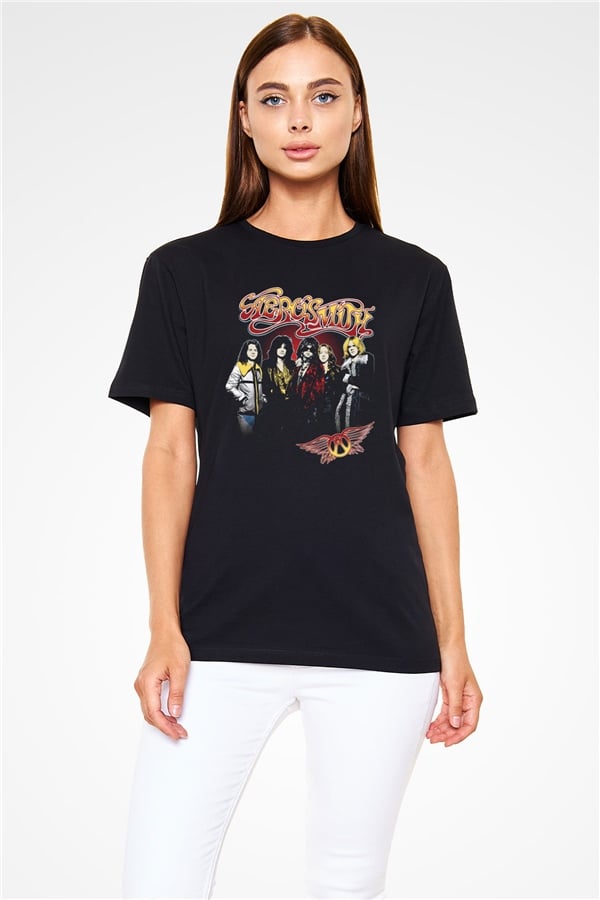 Aerosmith Black Unisex T-Shirt