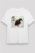 Afi Printed Unisex White T-Shirt