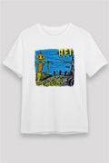 Afi Printed Unisex White T-Shirt