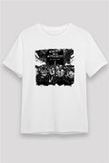 Against All Authority Printed Unisex White T-Shirt