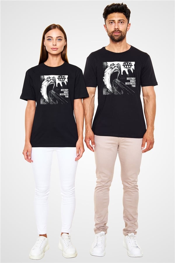 Against All Authority Black Unisex T-Shirt