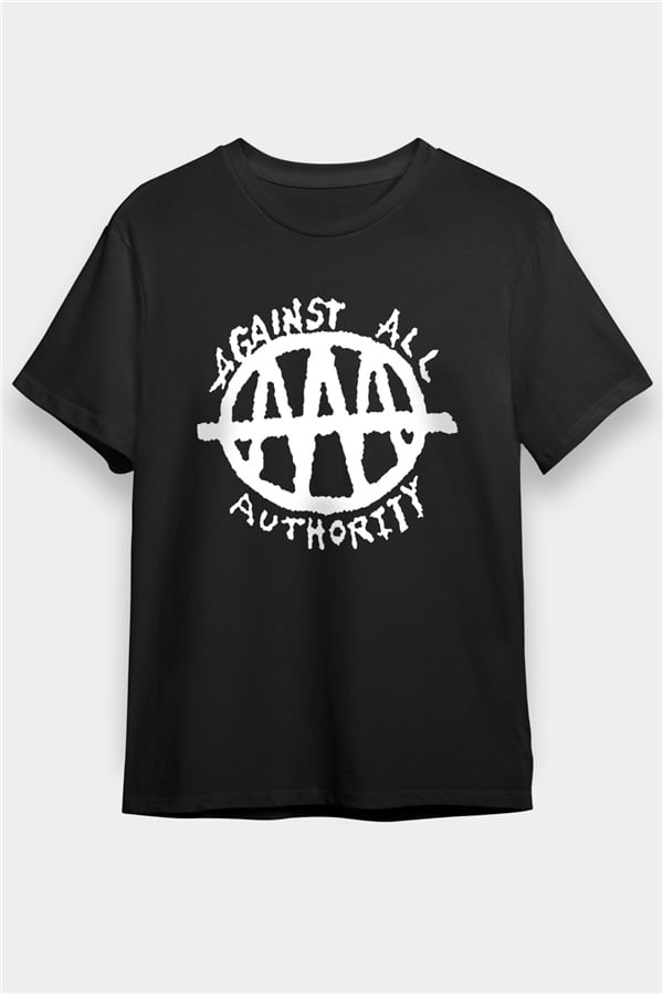 Against All Authority Black Unisex T-Shirt