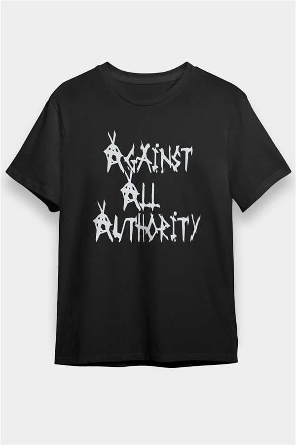 Against All Authority Black Unisex T-Shirt