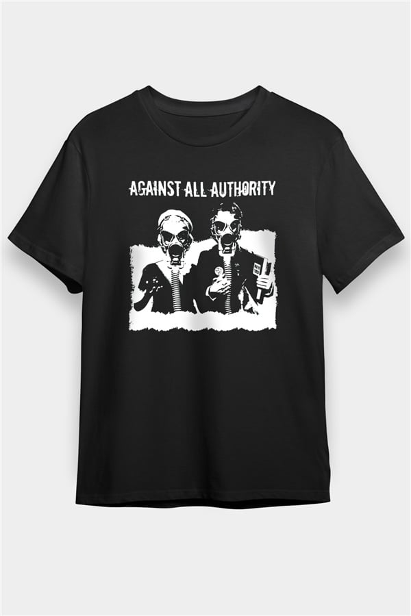 Against All Authority Black Unisex T-Shirt