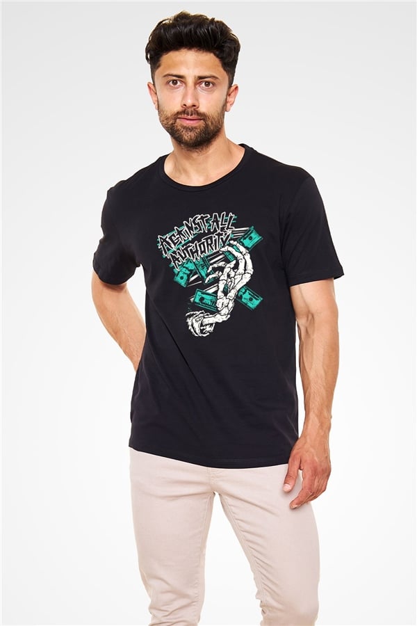 Against All Authority Black Unisex T-Shirt