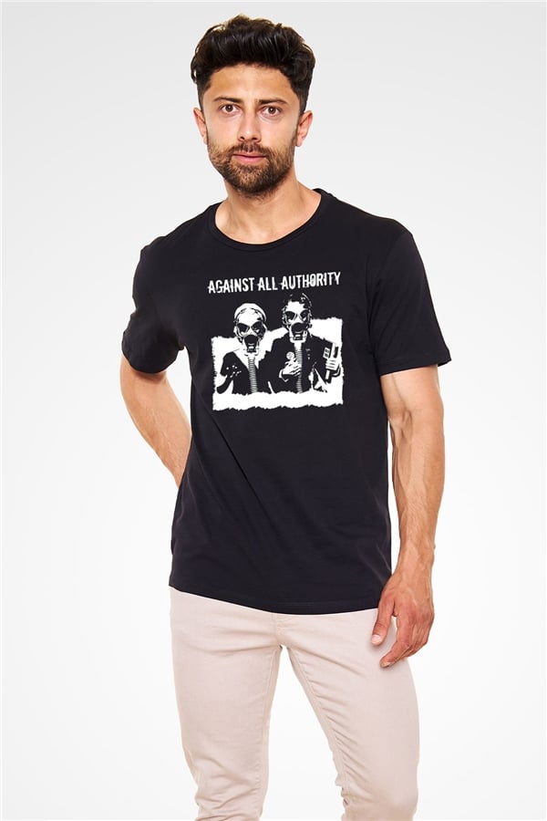 Against All Authority Black Unisex T-Shirt