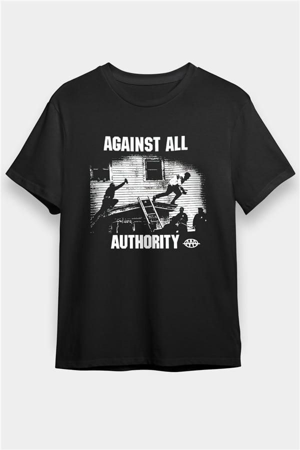 Against All Authority Black Unisex T-Shirt