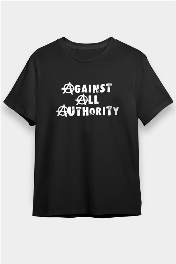 Against All Authority Black Unisex T-Shirt
