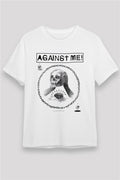 Against Me White Unisex T-Shirt