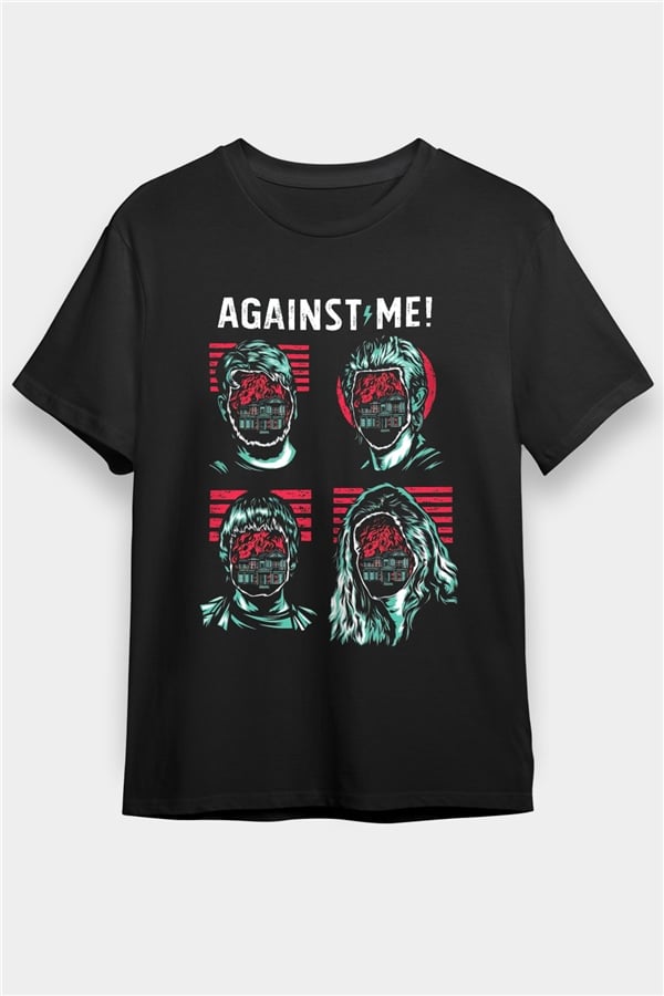 Against Me Black Unisex T-Shirt