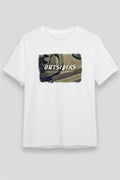 Against The Current Printed Unisex White T-Shirt