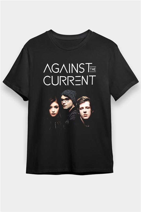 Against The Current Black Unisex T-Shirt