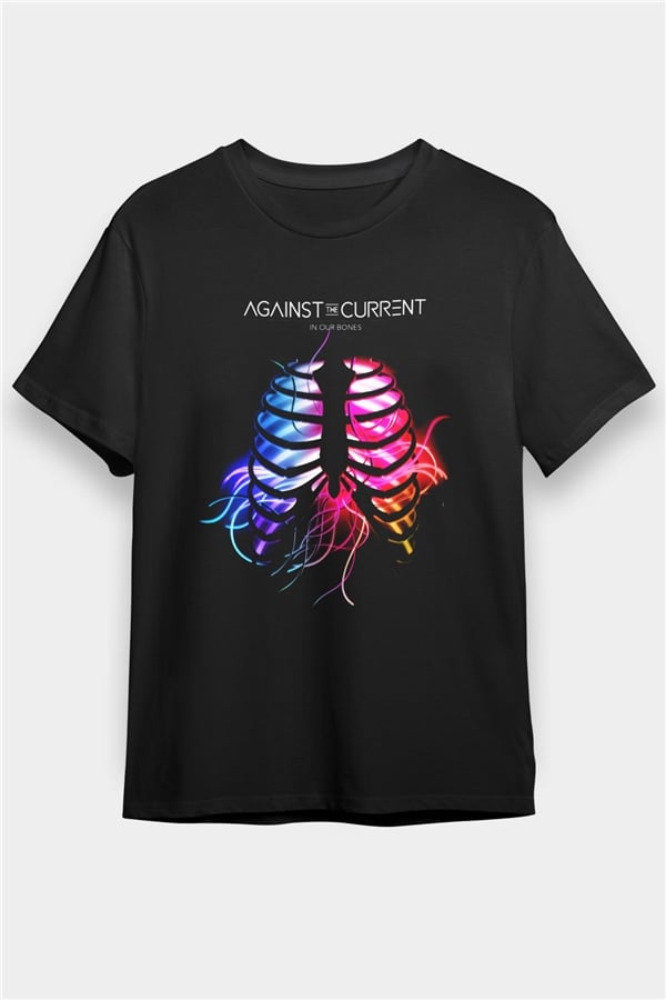 Against The Current Black Unisex T-Shirt