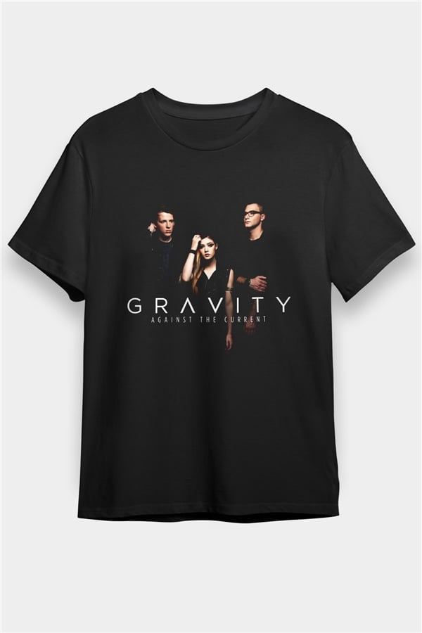 Against The Current Black Unisex T-Shirt