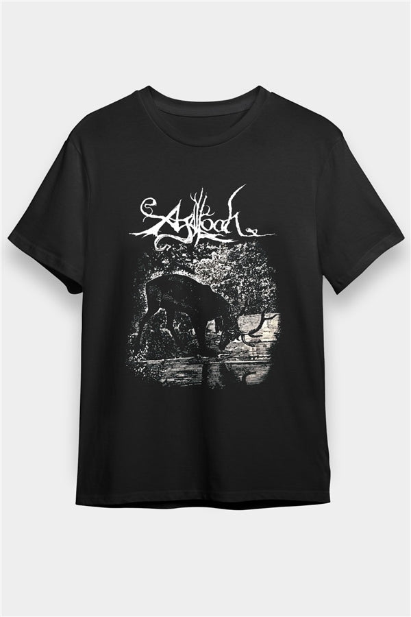 Agalloch Printed Unisex Black T-Shirt
