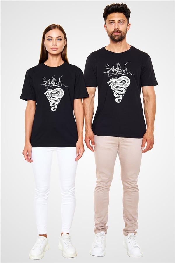 Agalloch Printed Unisex Black T-Shirt