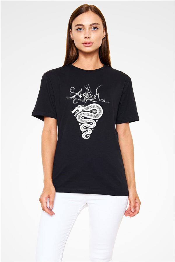 Agalloch Printed Unisex Black T-Shirt