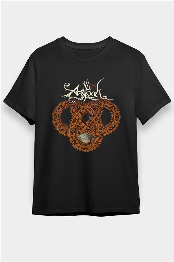 Agalloch Printed Unisex Black T-Shirt