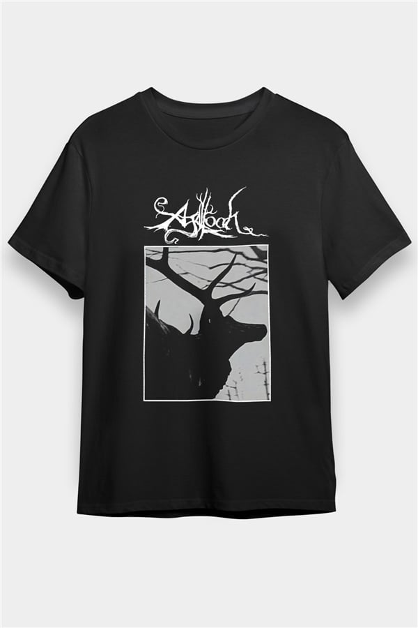 Agalloch Printed Unisex Black T-Shirt