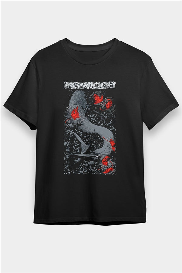 Agalloch Printed Unisex Black T-Shirt