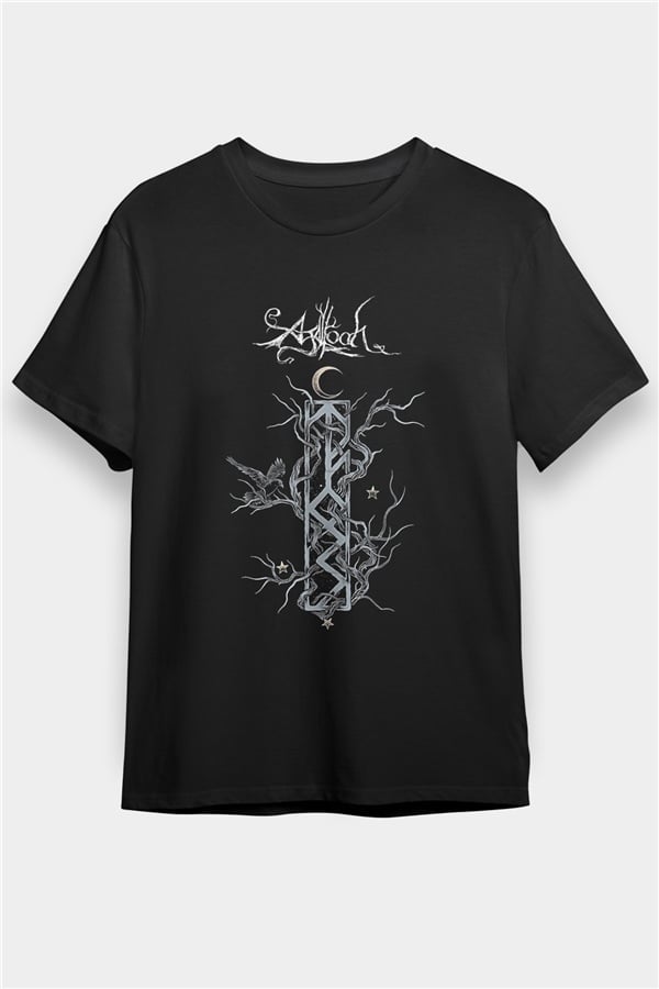 Agalloch Printed Unisex Black T-Shirt