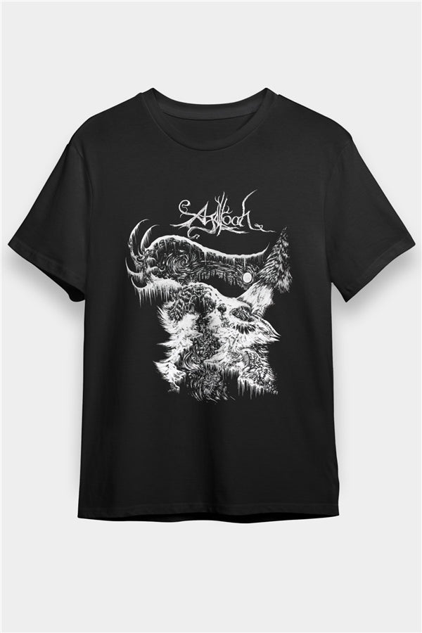 Agalloch Printed Unisex Black T-Shirt