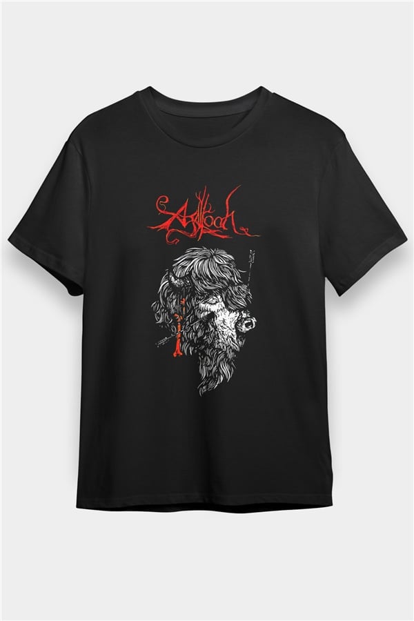 Agalloch Printed Unisex Black T-Shirt