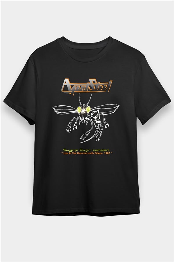 Agent Steel Black Unisex T-Shirt