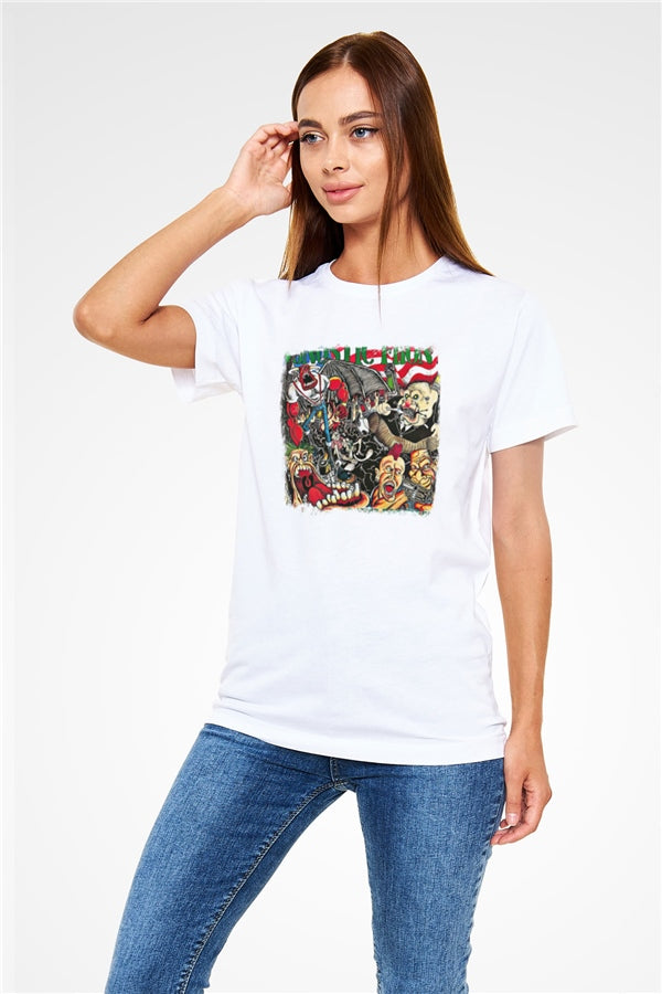 Agnostic Front Printed Unisex White T-Shirt