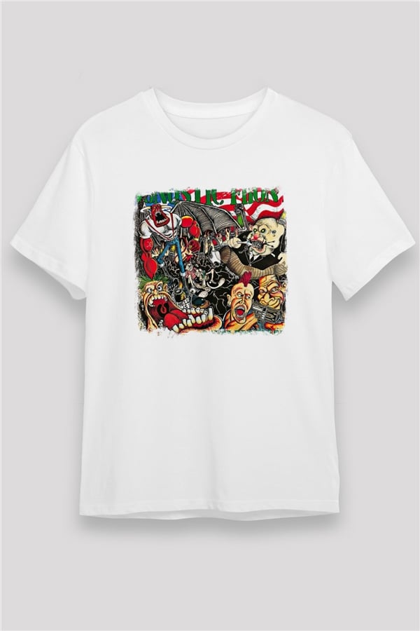 Agnostic Front Printed Unisex White T-Shirt