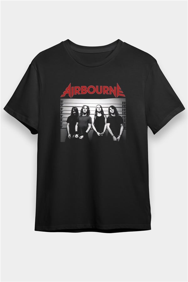 Airbourne Black Unisex T-Shirt