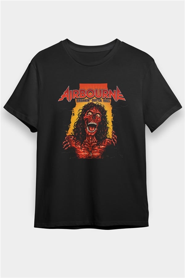 Airbourne Black Unisex T-Shirt