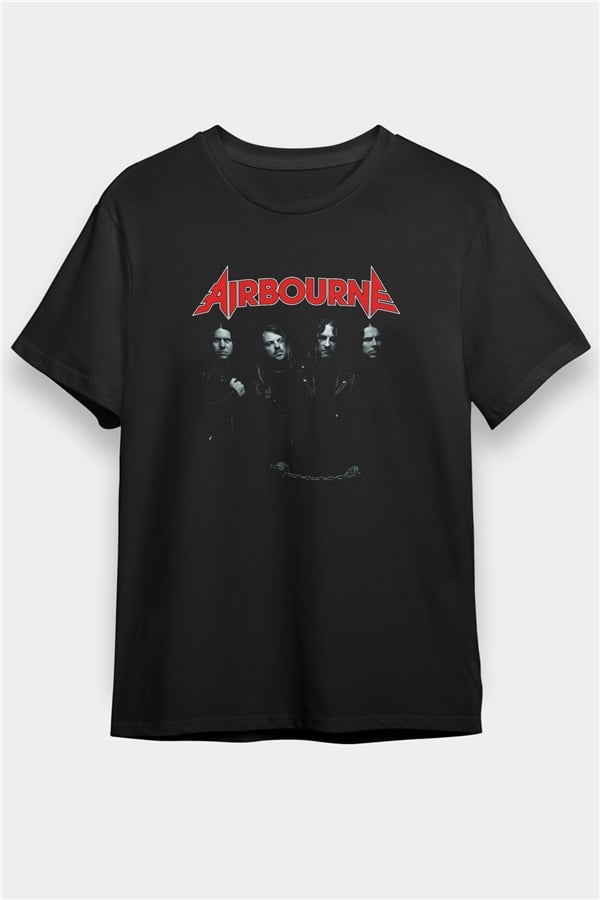 Airbourne Black Unisex T-Shirt