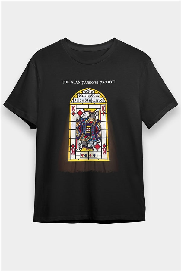 Alan Parsons Project Printed Unisex Black T-Shirt