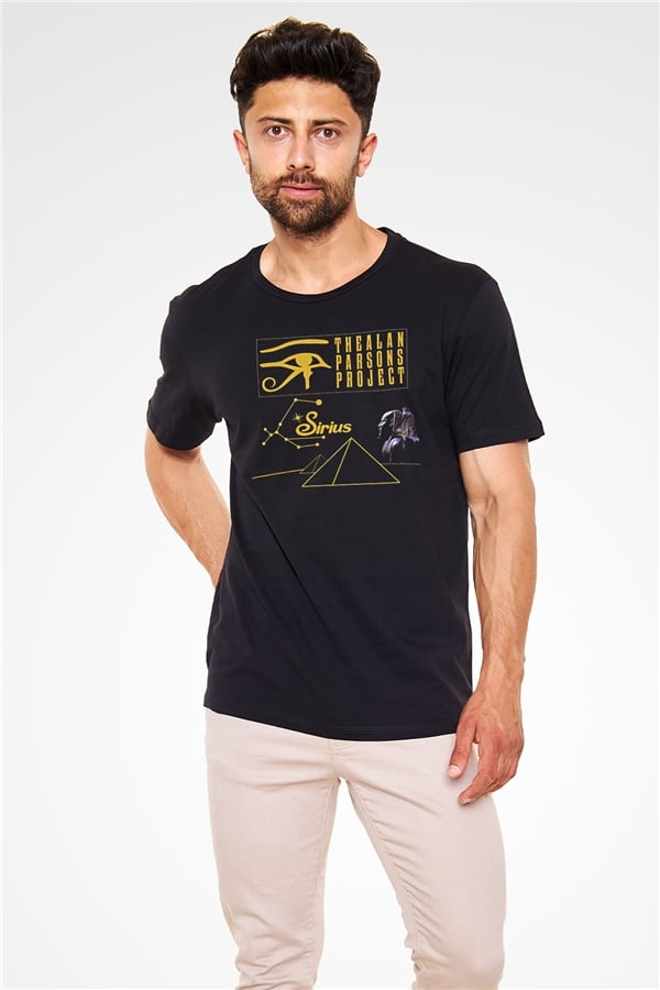 Alan Parsons Project Printed Unisex Black T-Shirt
