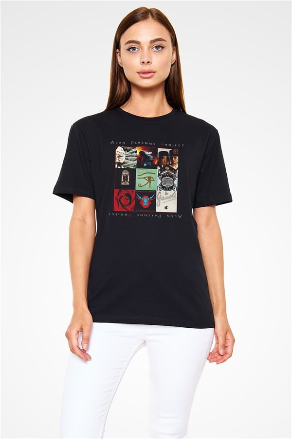 Alan Parsons Project Printed Unisex Black T-Shirt