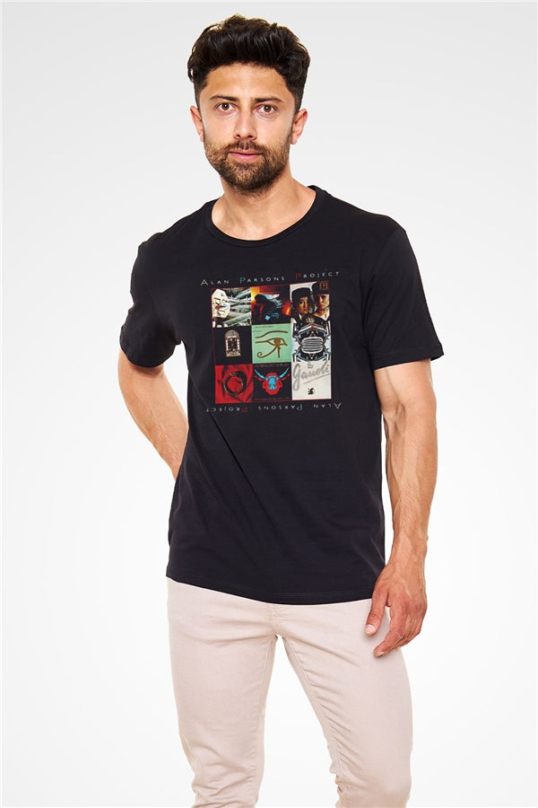 Alan Parsons Project Printed Unisex Black T-Shirt