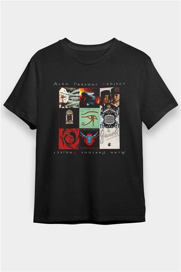 Alan Parsons Project Printed Unisex Black T-Shirt