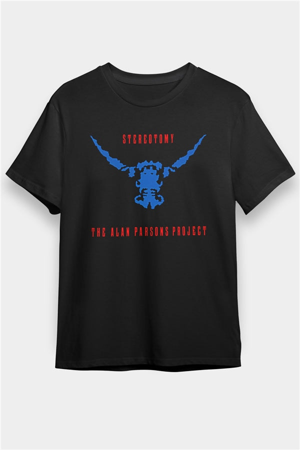 Alan Parsons Project Printed Unisex Black T-Shirt