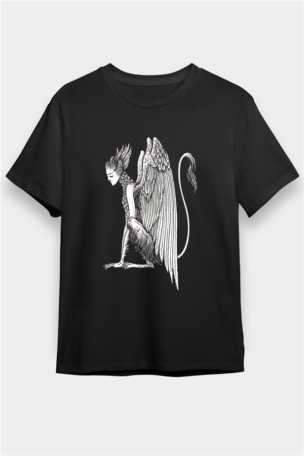 Alcest Printed Unisex Black T-Shirt
