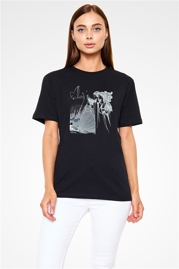 Alcest Printed Unisex Black T-Shirt